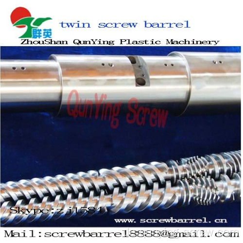 Bimetall konische Twin Screw Barrel